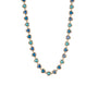 Collana con cuore dorato - Collana Gold Blue Hearts
