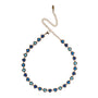 Collana con cuore dorato - Collana Gold Blue Hearts - FOTO 3