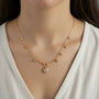 Collana con cuore dorato - Collana Golden Heartbeat - FOTO 2