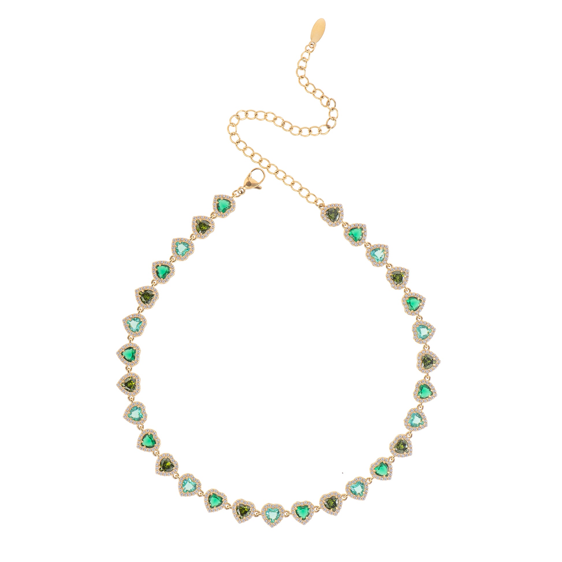 Collana con cuore dorato - Collana Hearts Queen