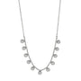 Collana con zirconi - Collana Perla Moonlight Silver