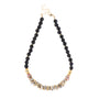 Collana dorato - Collana Black Marble