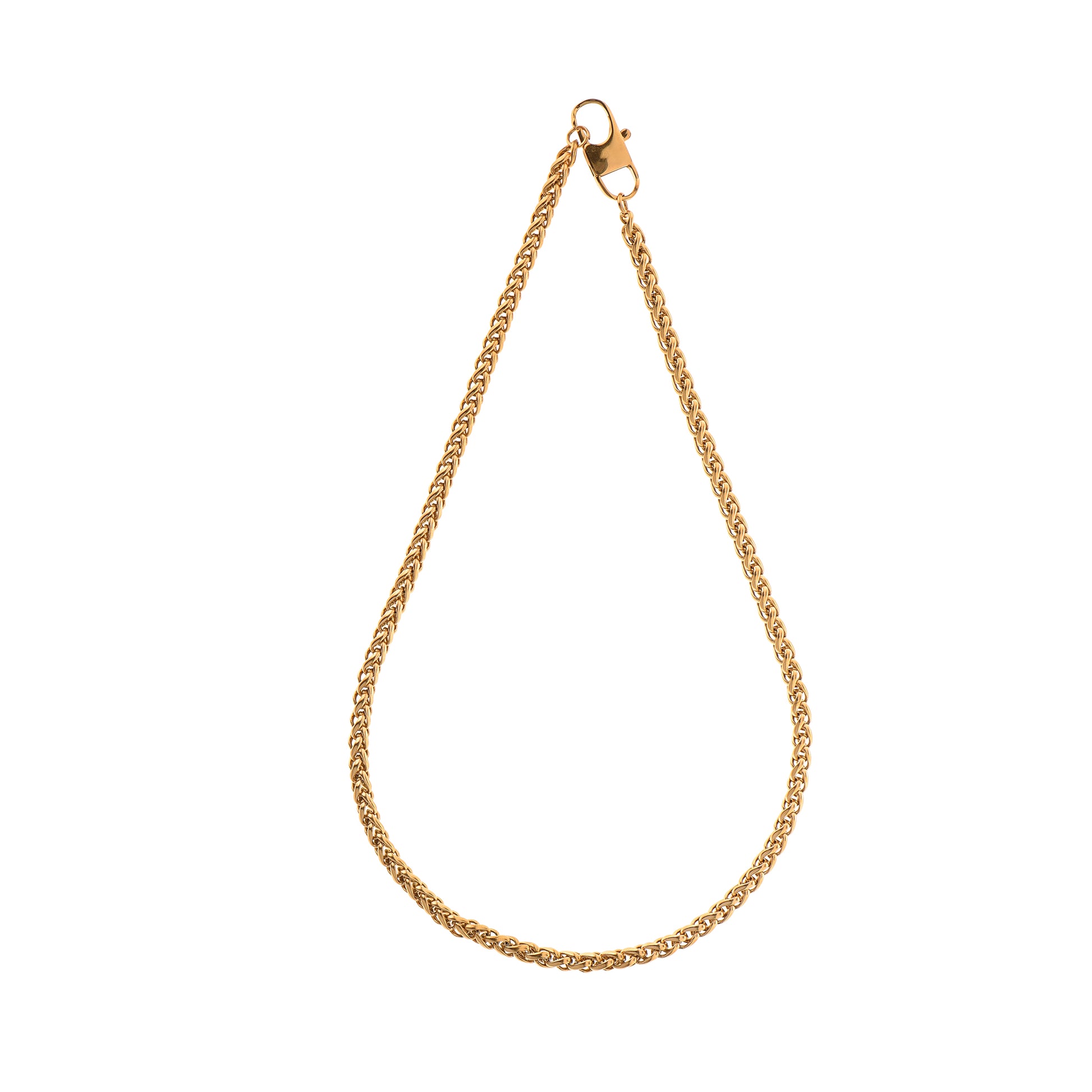 Collana dorato - Collana Gold Padlock Bond