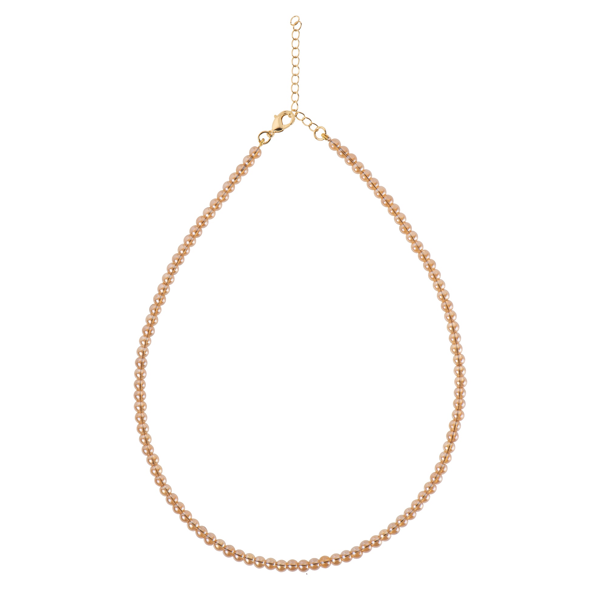 Collana dorato - Collana Salty Beads Gold