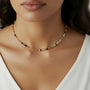 Collana dorato - Collana Salty Beads Gold - MULTICOLOR GIALLO - FOTO 2