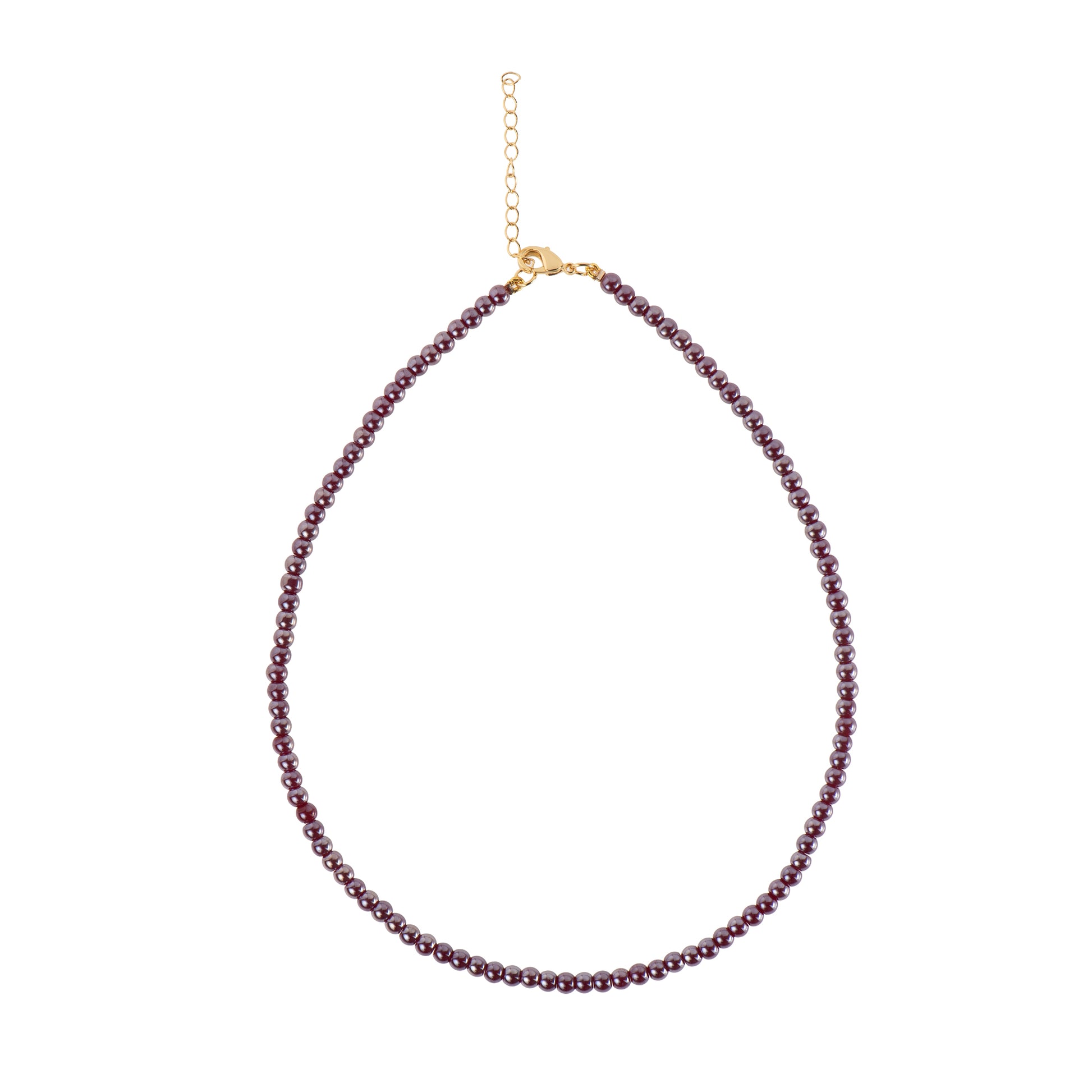 Collana dorato - Collana Salty Beads Gold - VINACCIA