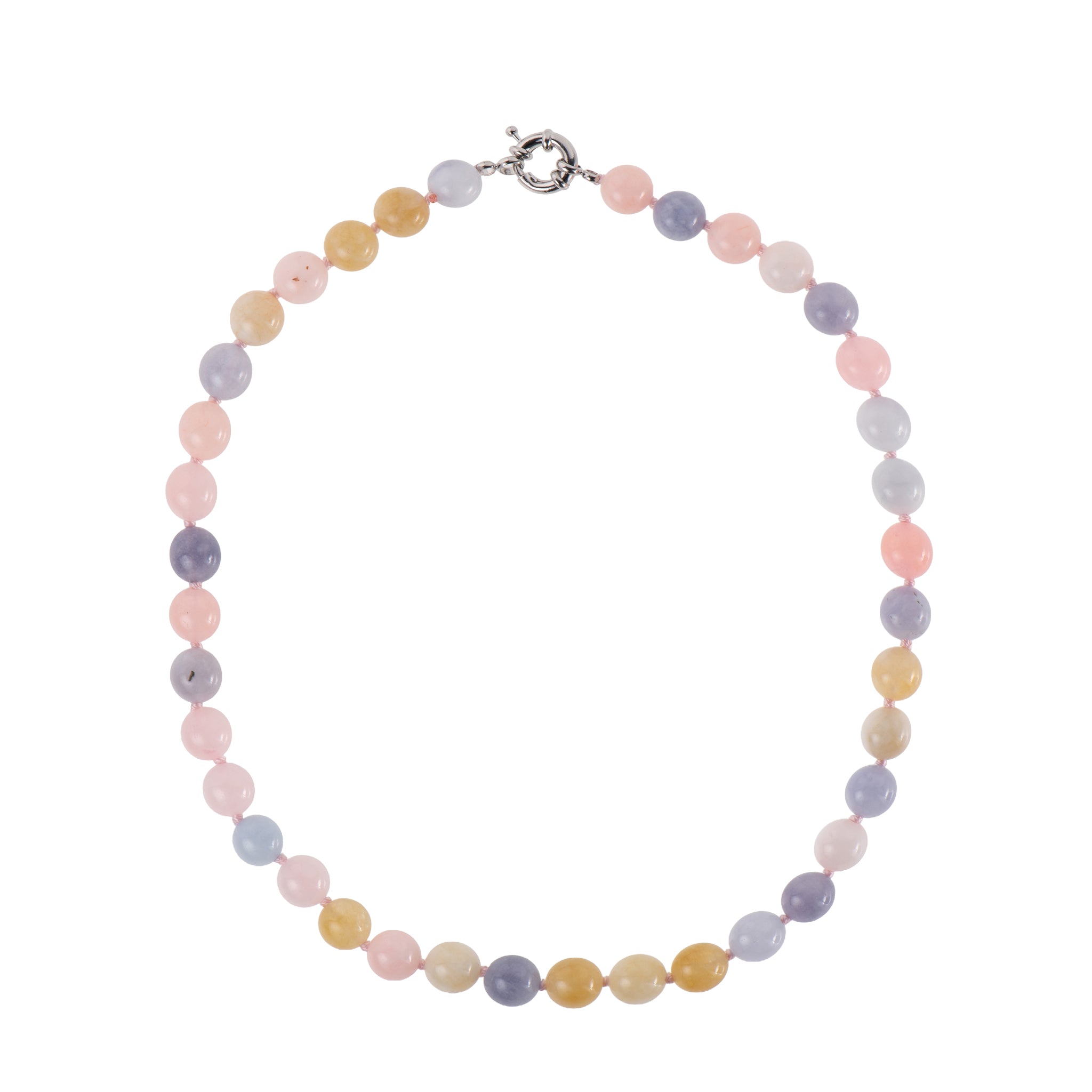 Collana dorato - Collana Silver Bold Summer Beads - MULTICOLORE