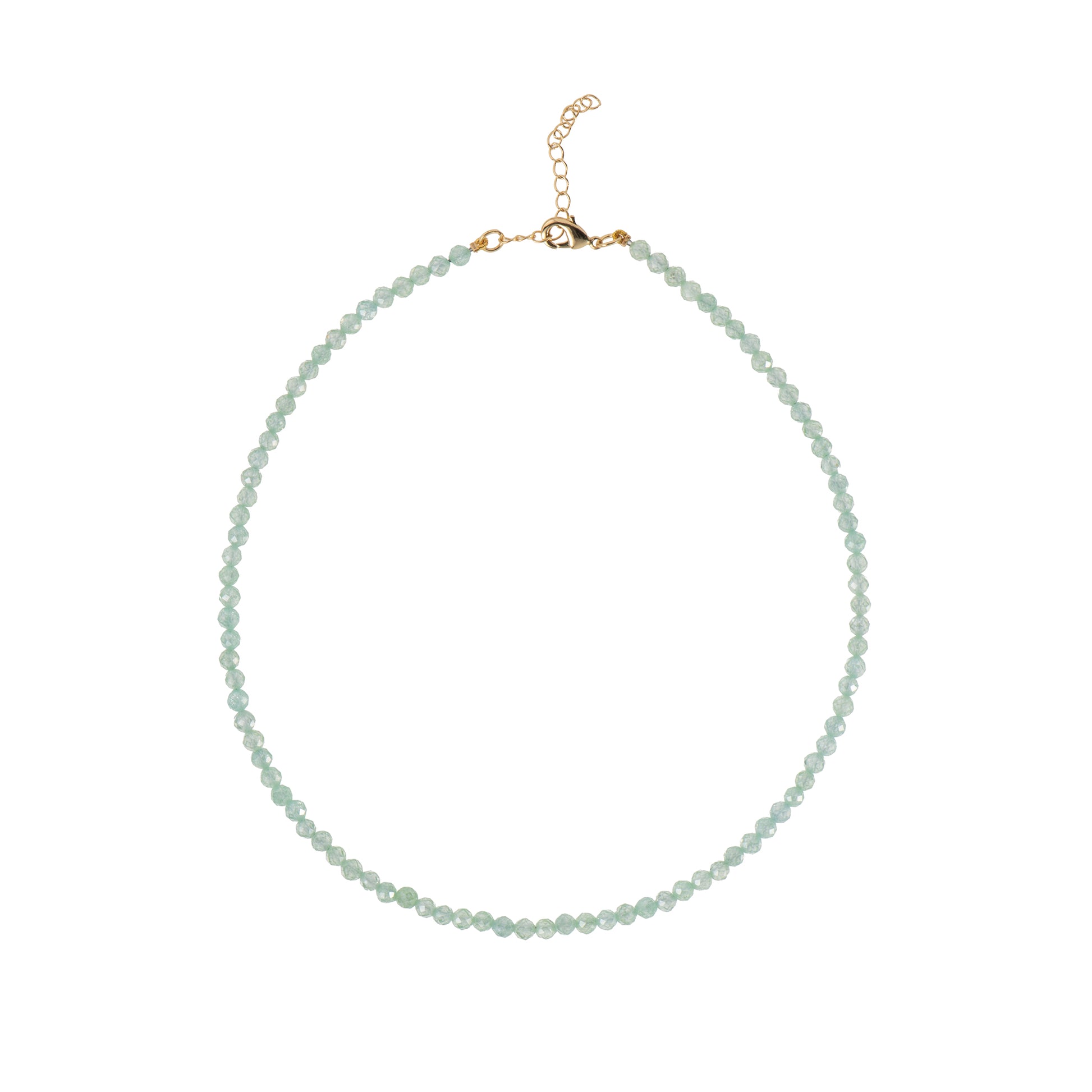 Collana dorato - Collana Summer Pop Gold - VERDE ACQUA