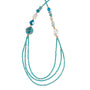 Collana dorato - Collana Turquoise Reef- Maxi Long Necklace
