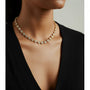 Collana dorato con zirconi - Collana Gold Zircon -FOTO 2