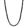 Collana in acciaio inossidabile - Collana Chromatic Path - BRONZO E NERO