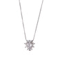 Collana pendenti con cuore - Collana Silver Bright Heart - BIANCO