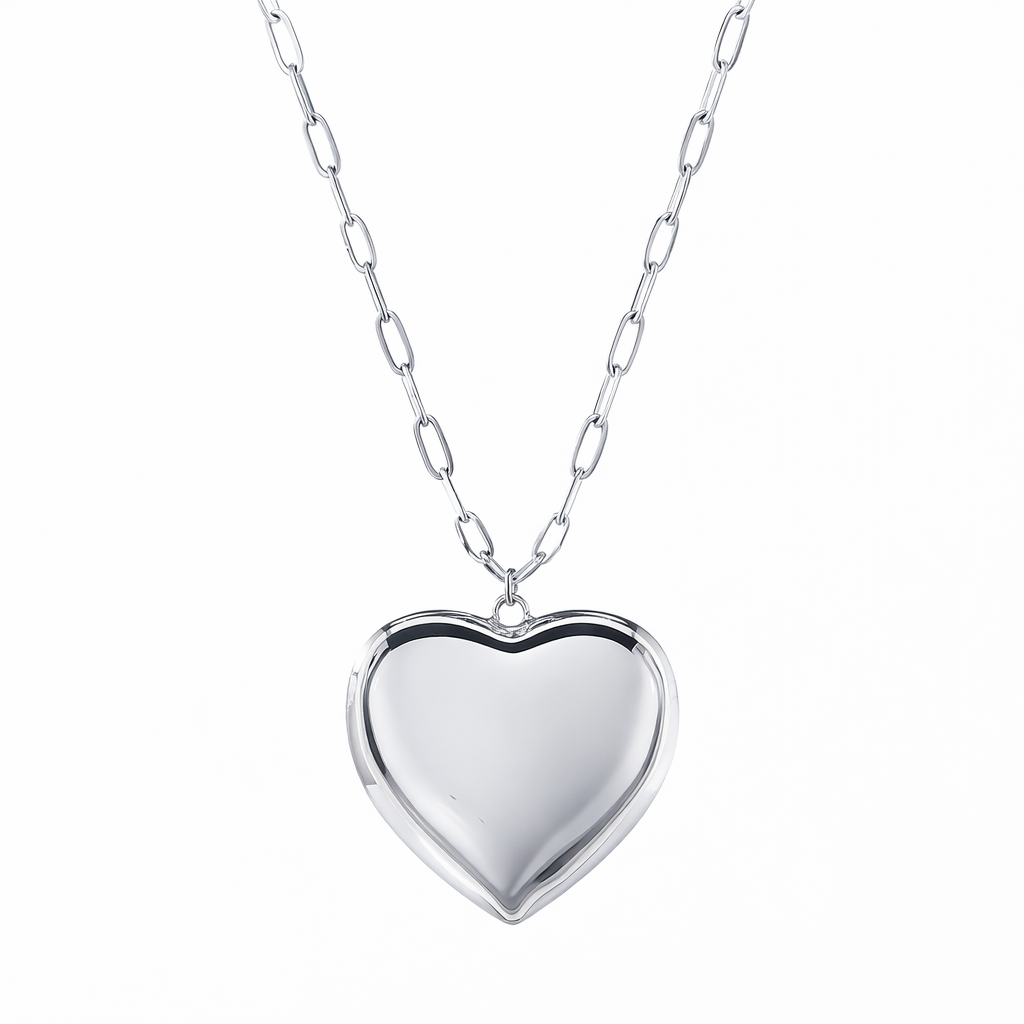 Collana pendenti con cuore - Collana Silver Love 1