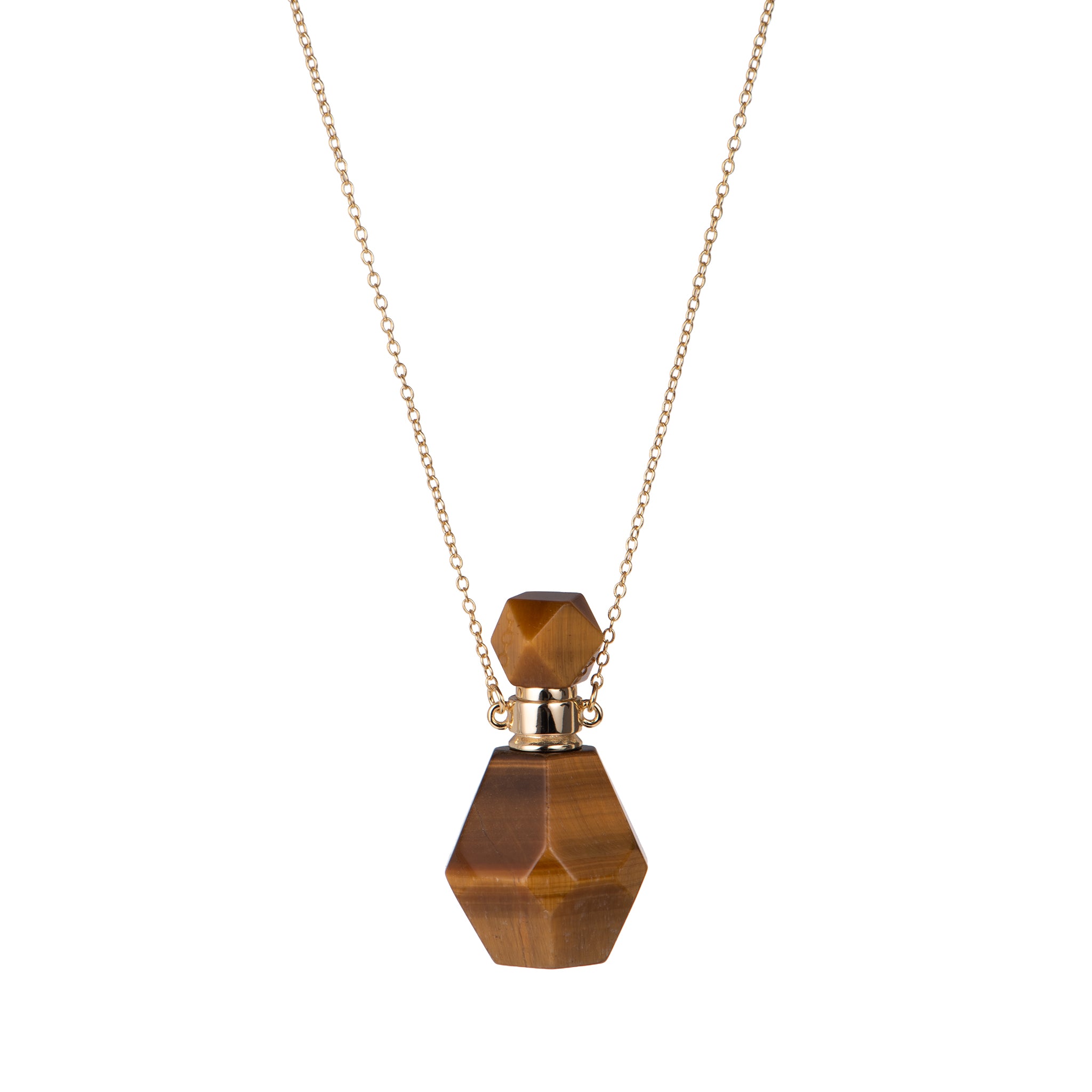 Collana pendenti in argento 925 - Collana Argento Parfume Bronze
