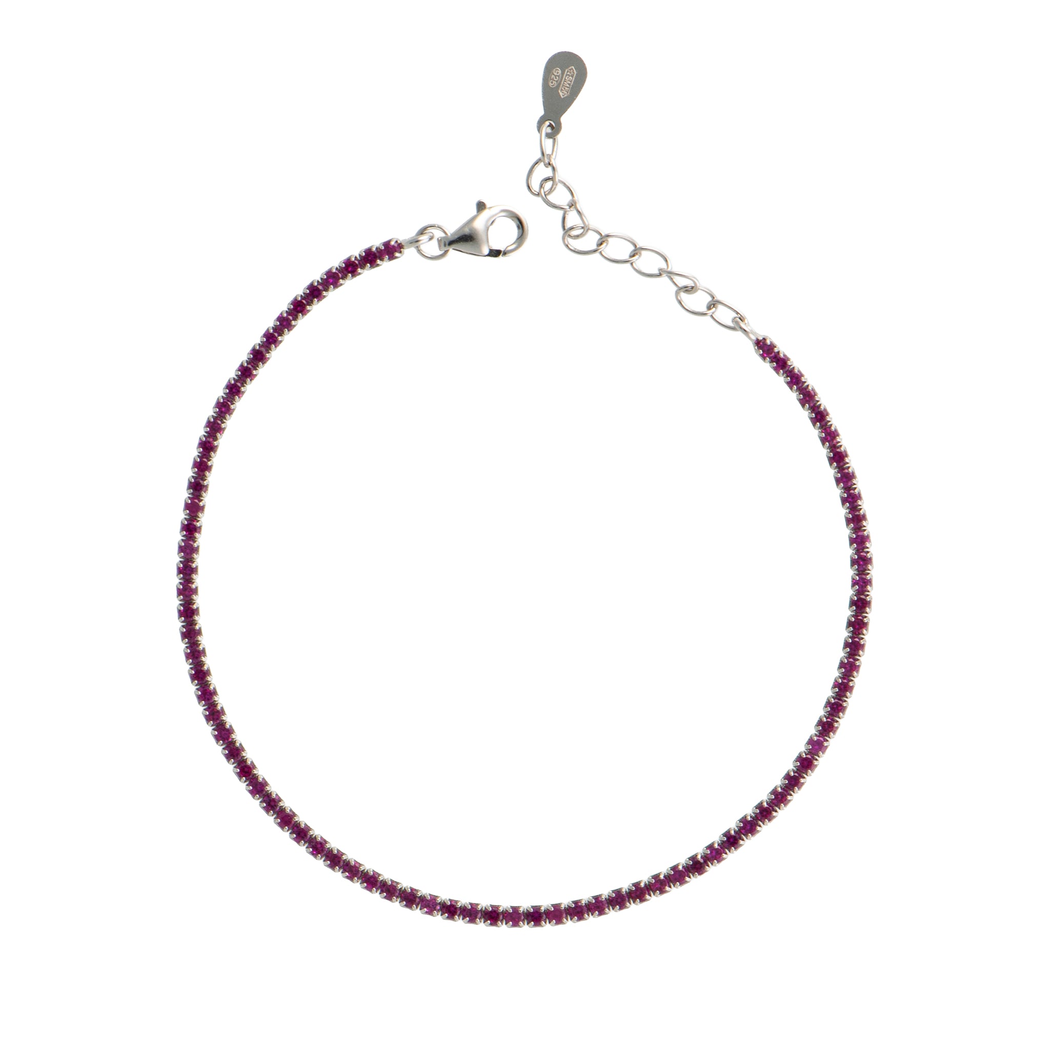 Gioiello - Tennis Silver Magenta