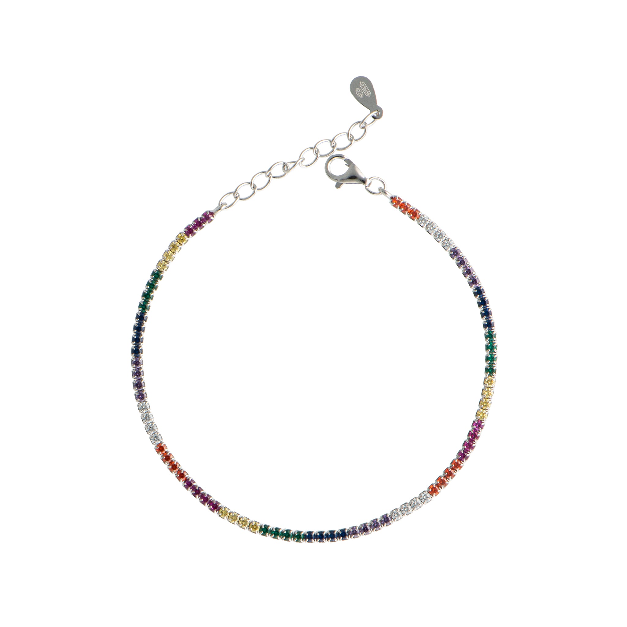 Gioiello - Tennis Silver Rainbow