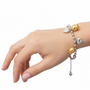Gioiello con cuore con charm - Bracciali Pavé Charm - FOTO 2