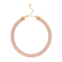 Gioiello con cuore con charm dorato - Girocollo Mesh Crystal