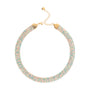 Gioiello con cuore con charm dorato - Girocollo Mesh Crystal - MULTICOLORE