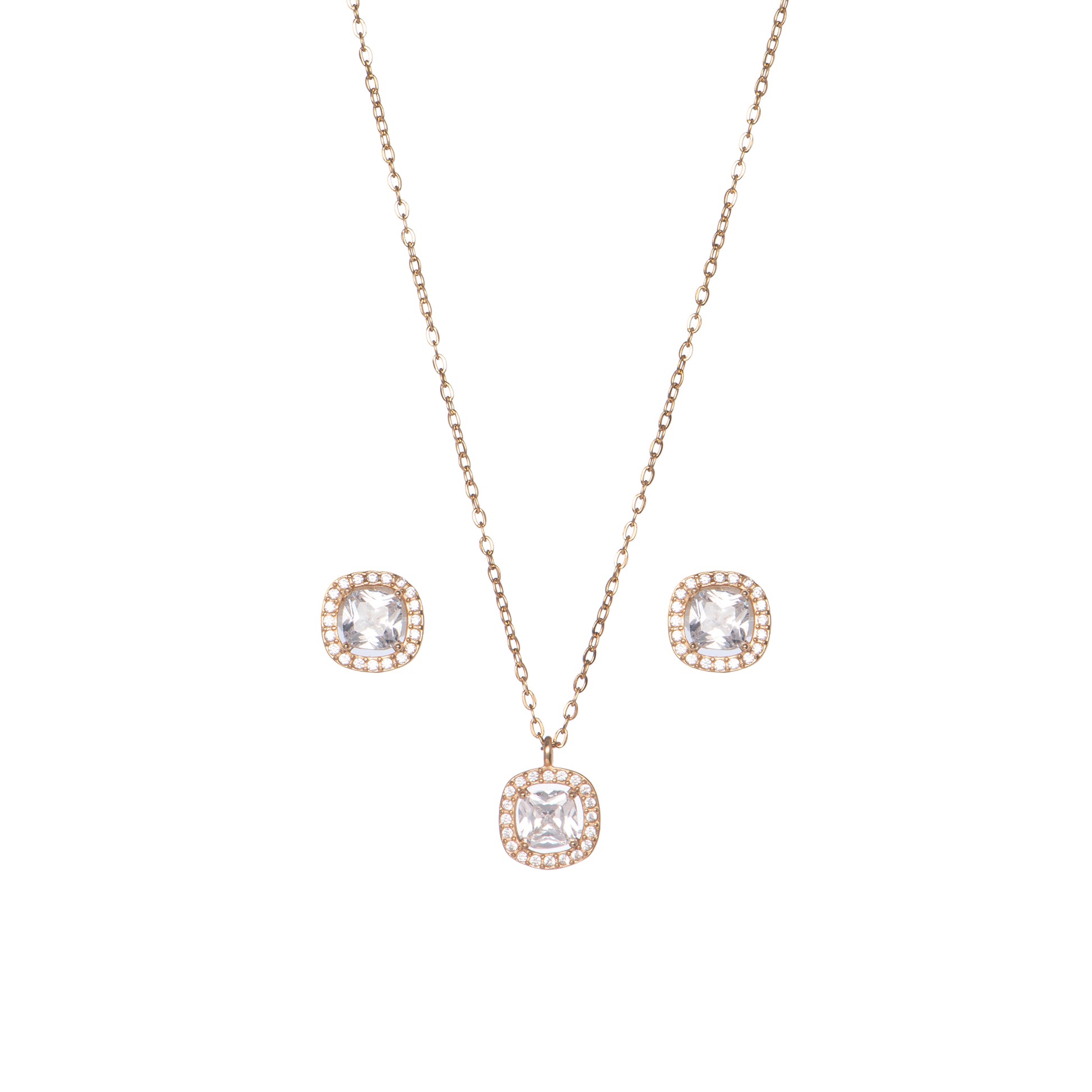 Gioiello dorato - Angelic Halo Set – Timeless Radiance