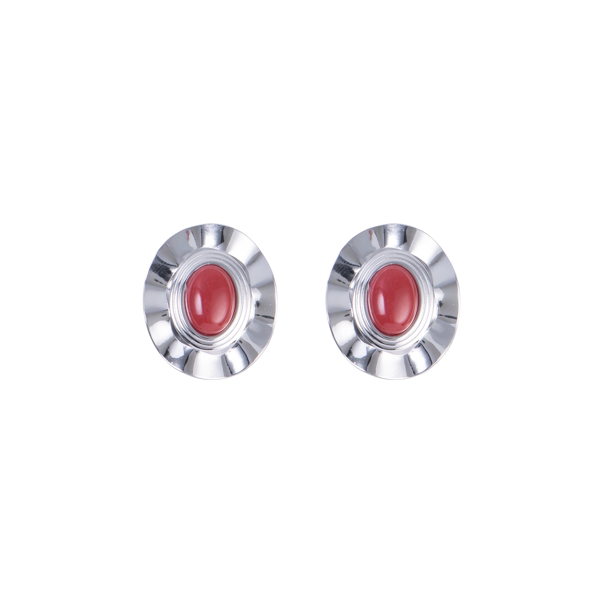 Orecchini - Orecchini Cleo Silver - ROSSO