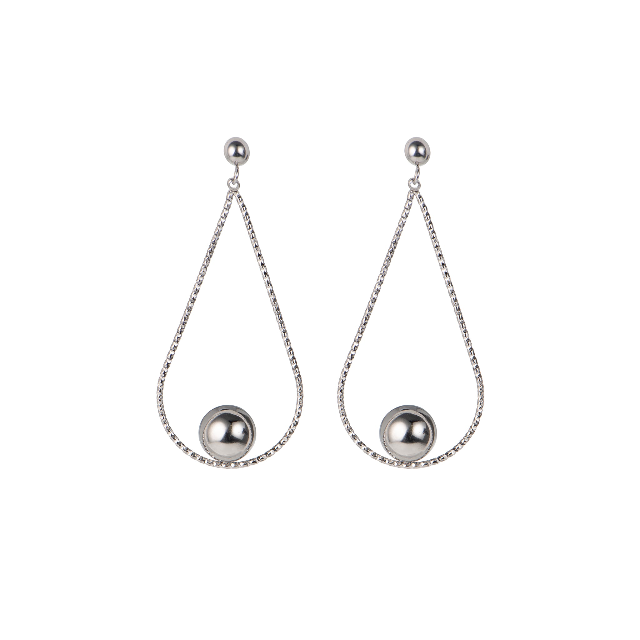 Orecchini - Orecchini Drop Pearl - ARGENTO