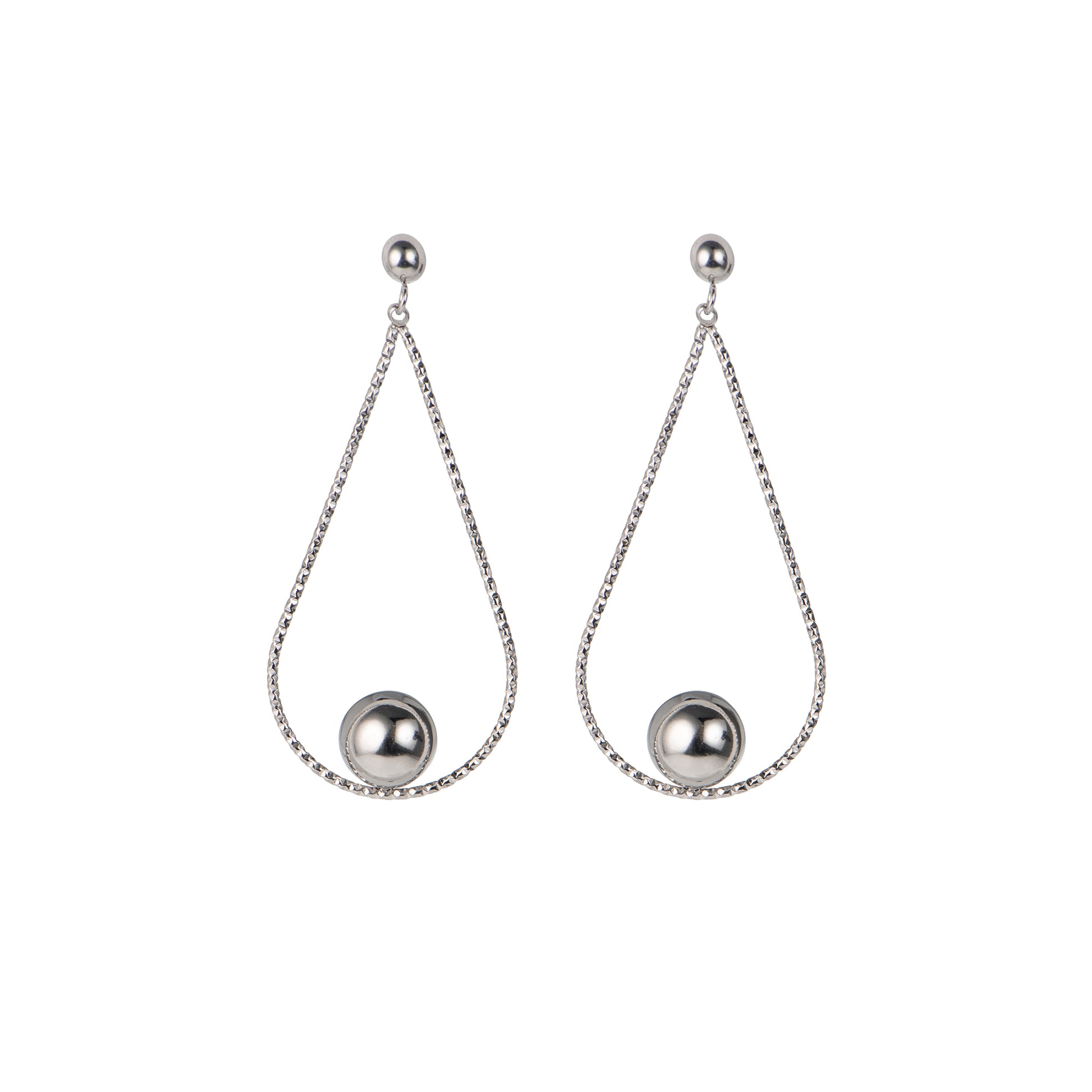Orecchini - Orecchini Drop Pearl - ARGENTO