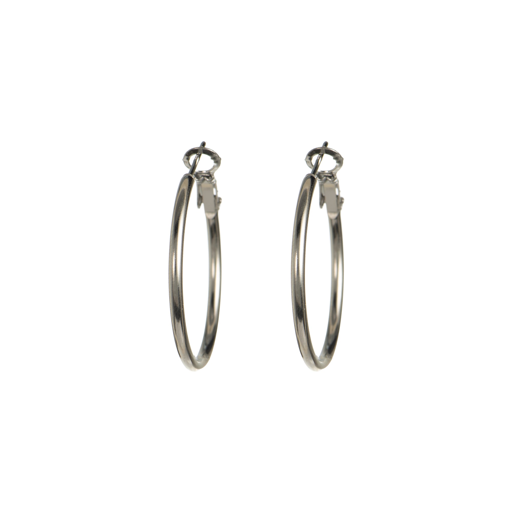 Orecchini Cerchio Silver - 30 mm