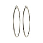 Orecchini Cerchio Silver - 55 mm