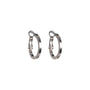 Orecchini a cerchio - Orecchini Hoops Essential Silver