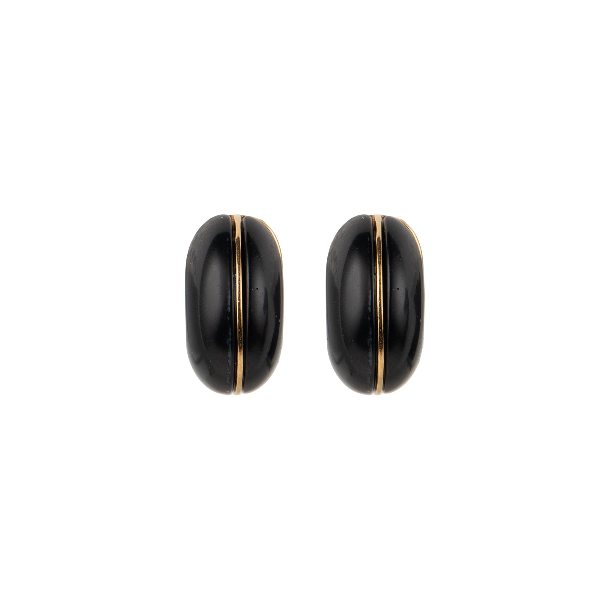 Orecchini dorato - Orecchini Elite Black