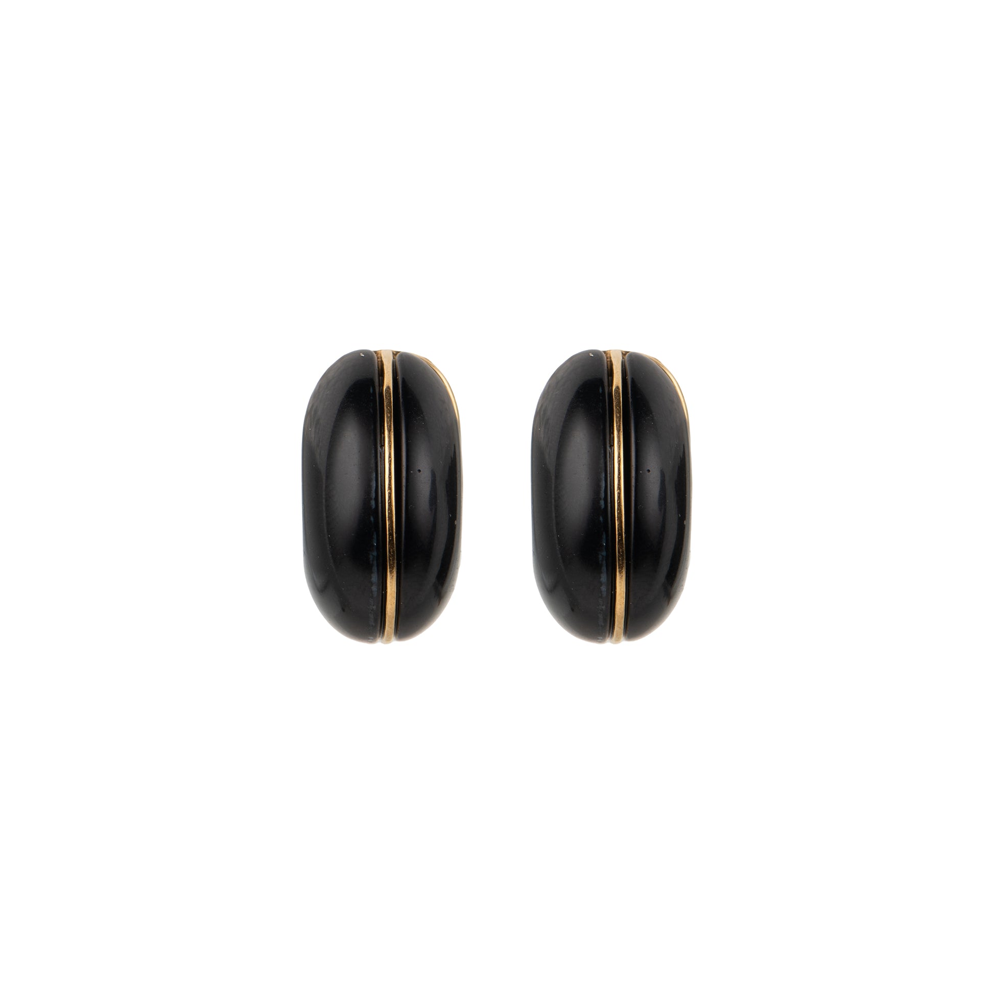 Orecchini dorato - Orecchini Elite Black