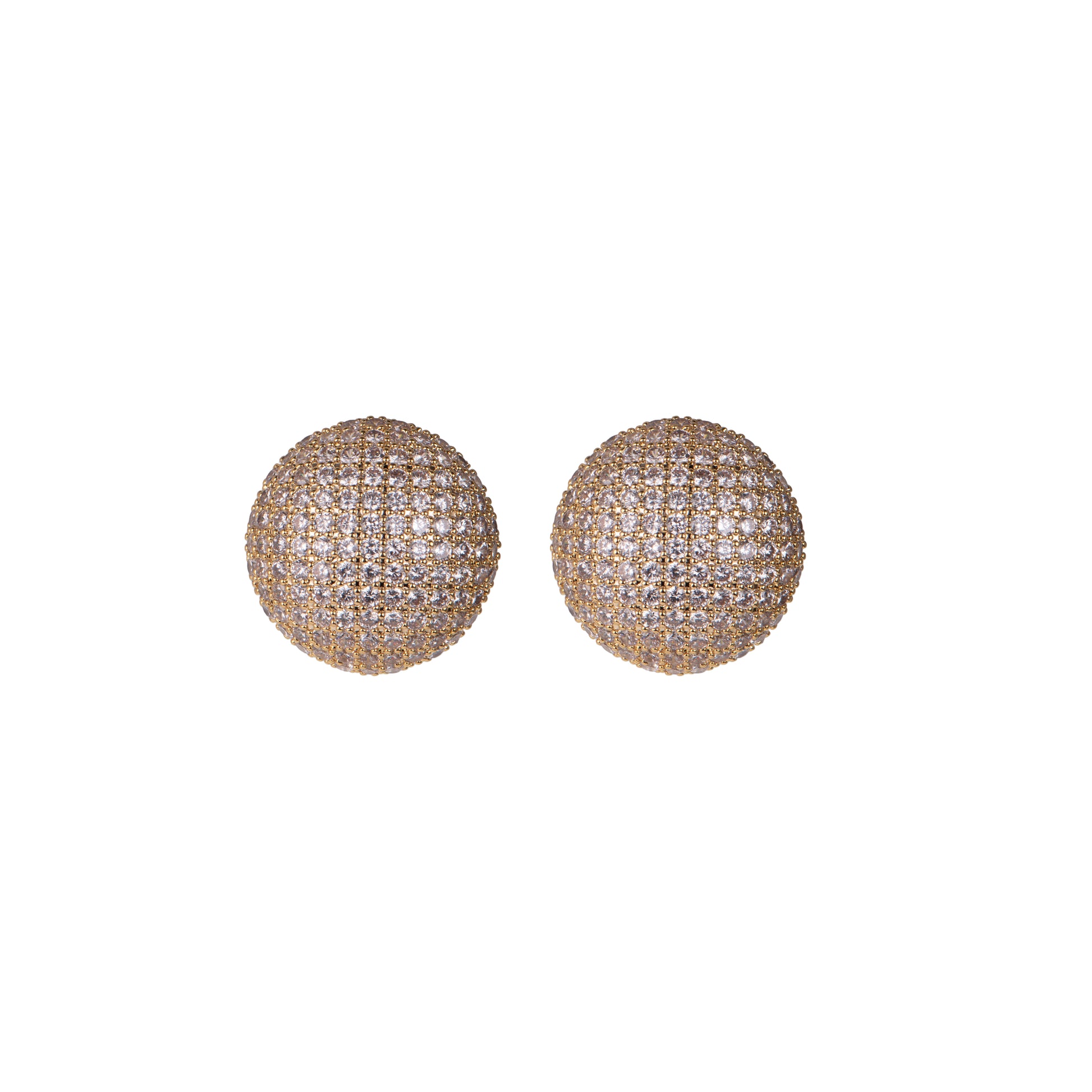 Orecchini dorato - Orecchini Golden Sphere