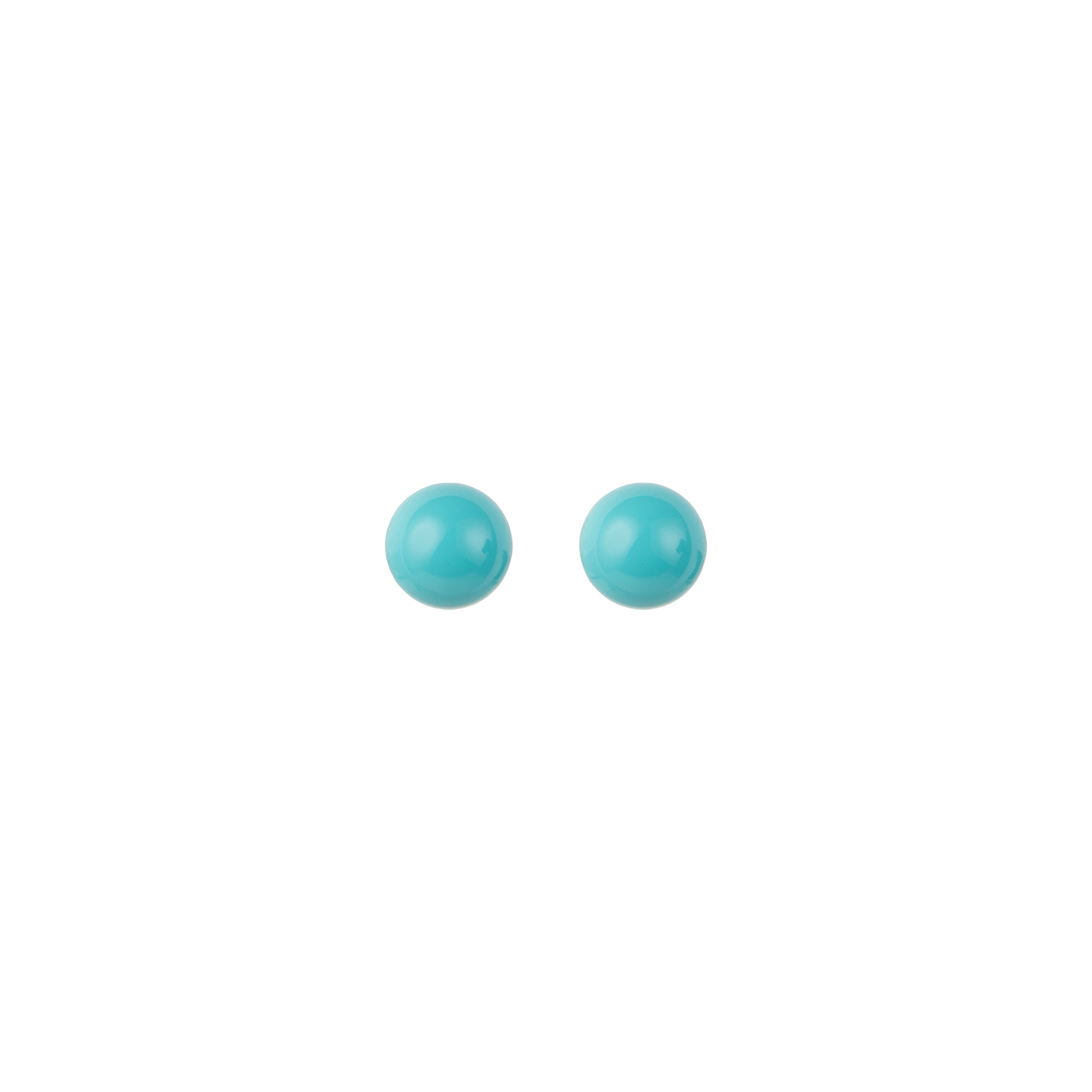 Orecchini dorato - Orecchini Pearl Turquoise medium - MEDIO