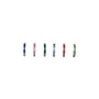 Orecchini dorato - Orecchini Rainbow Huggies – Crystal Pop Collection - ARGENTO