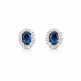 Orecchini in argento 925 - Orecchini Luce Eterna Blue Royal