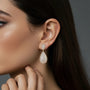Orecchini pendenti dorato - Orecchini Lumière Drop - FOTO 2