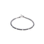 Gioiello in argento 925 con zirconi - Tennis Silver Balck and White