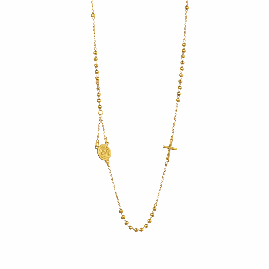Collana dorato - Collana Sacra Gold