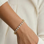 Bracciale dorato - Bracciale Daisy Tennis