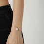 Bracciale dorato - Bracciale Celestial Gold & White