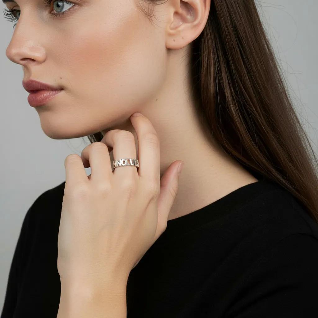 Anello in argento 925 - Anello Voci ‘e Napule - Vieneme Nzuonno