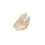 Anello in argento 925 con zirconi - Anello Gold Diva Glow