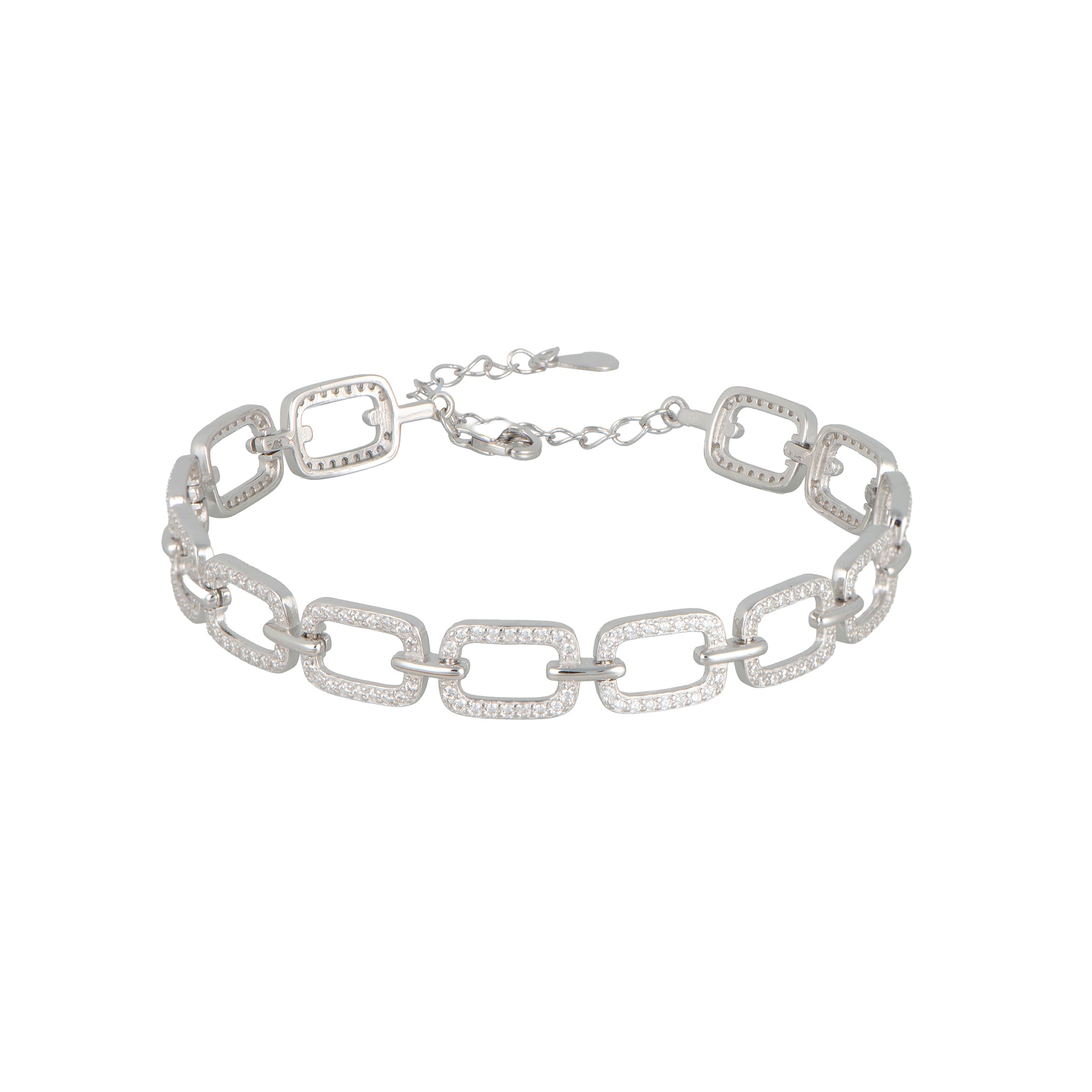 Bracciale in argento 925 - Bracciale Square