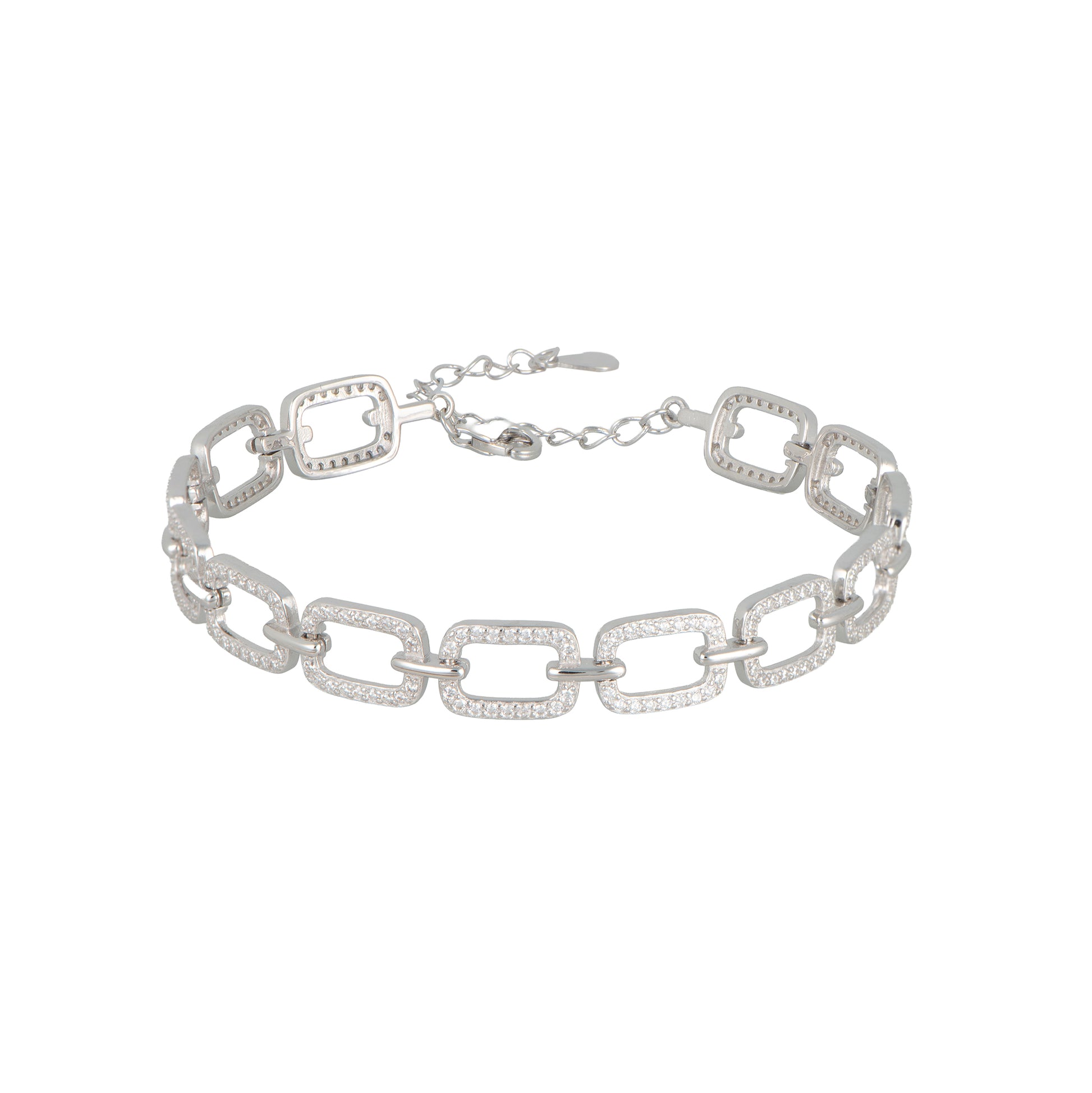 Bracciale in argento 925 - Bracciale Square