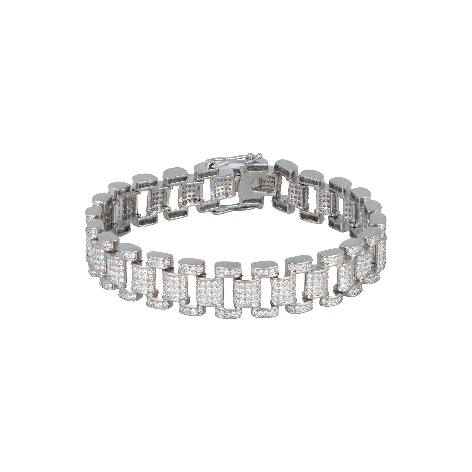 Bracciale in argento 925 - Bracciale Square Bold