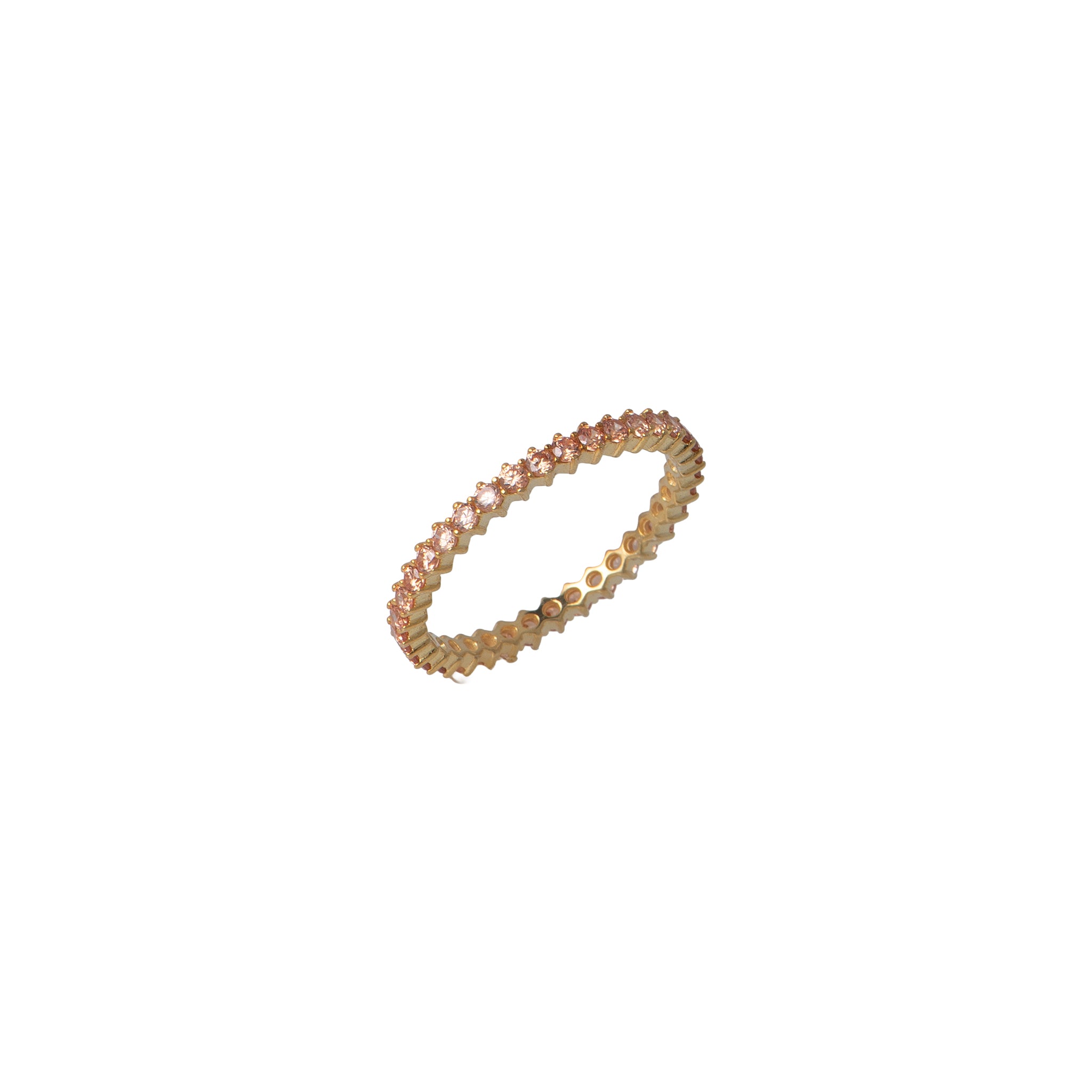 Anello dorato - Anello Veretta Gold