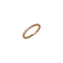 Anello dorato - Anello Veretta Gold