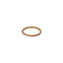 Anello dorato - Anello Veretta Gold