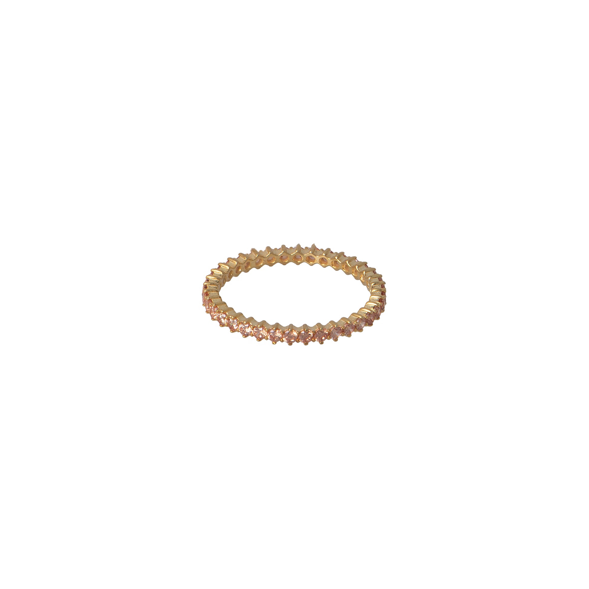 Anello dorato - Anello Veretta Gold